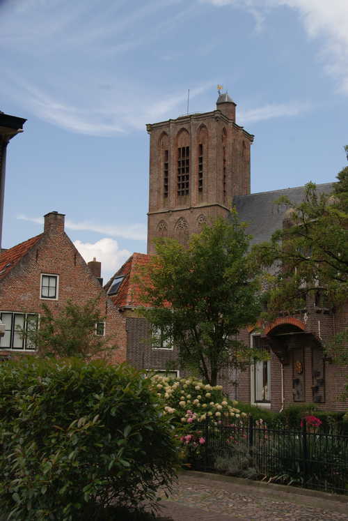 torenspits van de Sint Nicolaaskerk in Elburg