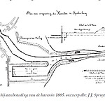 Ontwerptekening Nieuwe Haven Spakenburg 1882