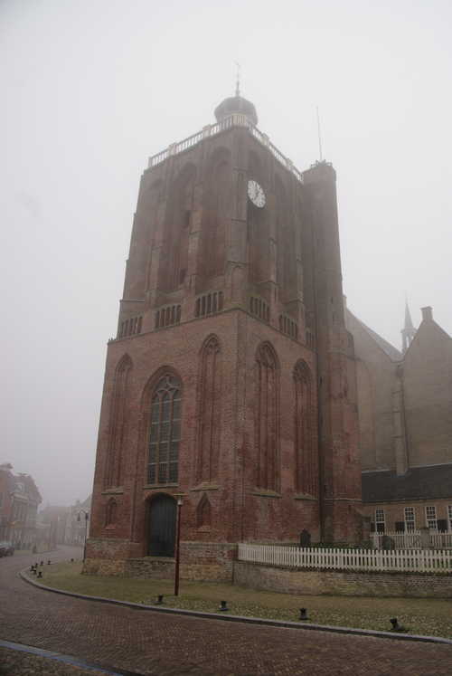 Toren en Sint Gertrudiskerk Workum