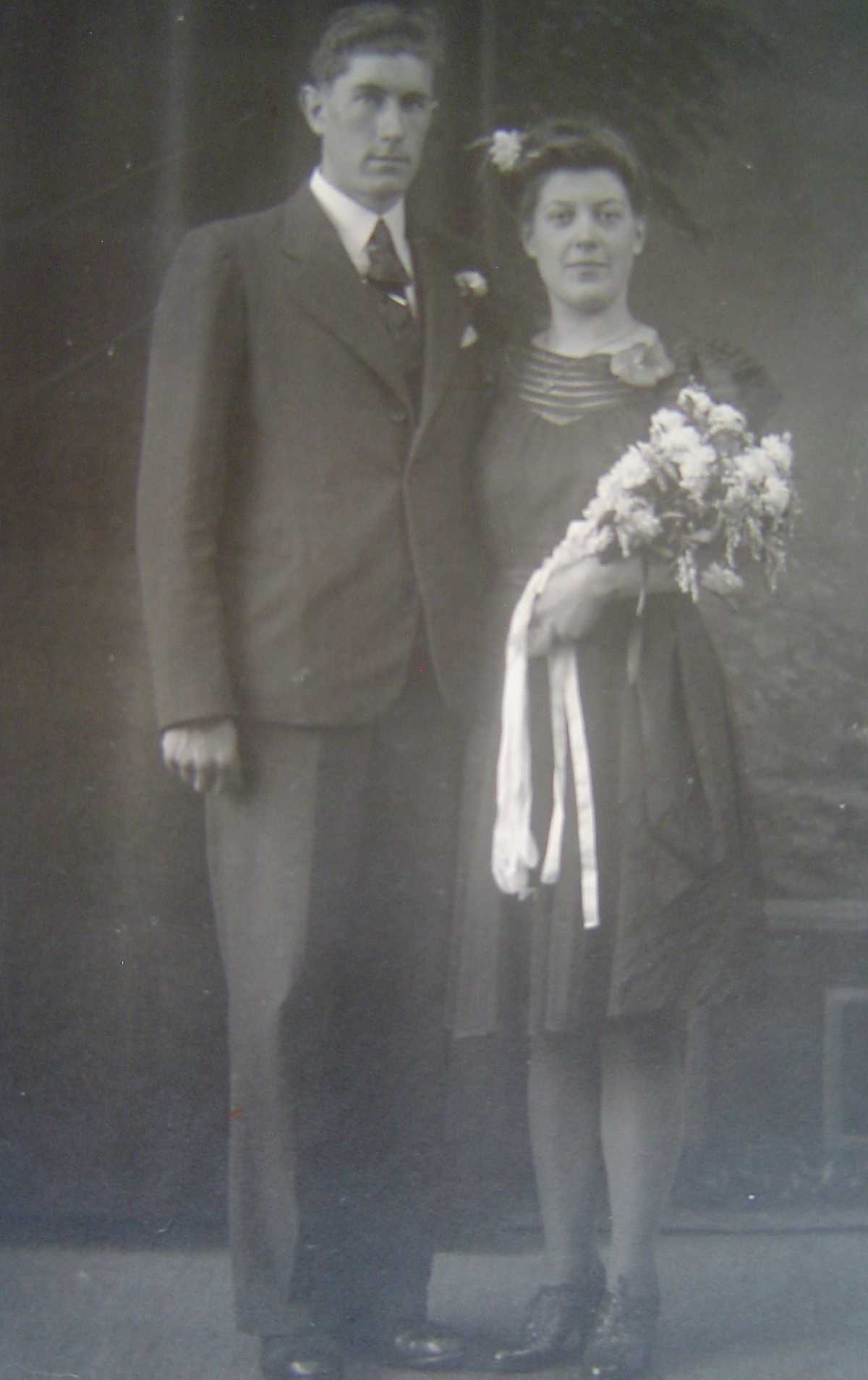 Een huwelijk op 31 maart 1945