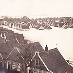 Foto overstroming 1916 Volendam