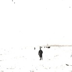Bevroren Zuiderzee rond 1929